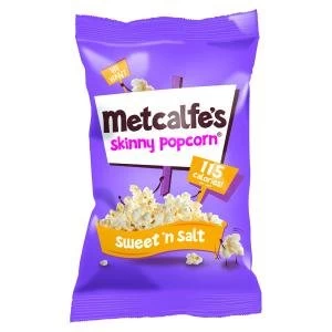 Metcalfes Skinny Popcorn SweetnSalt Pack of 24 0401139