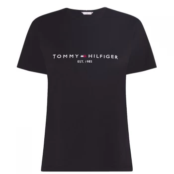 Tommy Hilfiger Essential T Shirt - Black BDS