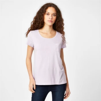 Jack Wills Fullford Pocket T-Shirt - Lilac