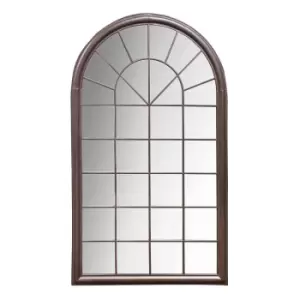 Crossland Grove Florence Outdoor Mirror Ember 750 X 40 X 1310 Mm - Brown