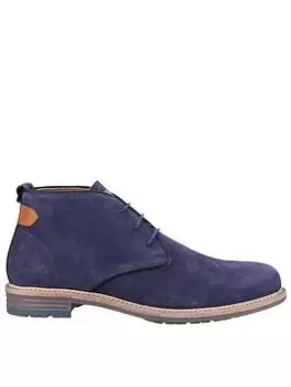 Hush Puppies Jonas Suede Chukka Boot, Navy, Size 9, Men