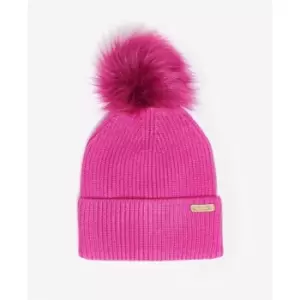 Barbour International Mallory Pom Beanie - Pink