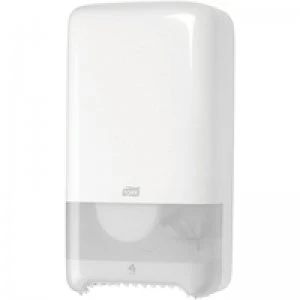 Tork Twin Mid Size-Toilet Roll Dispenser White