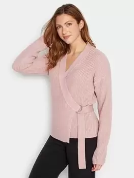 Long Tall Sally Ballet Cardigan - Pink, Size 14-16, Women