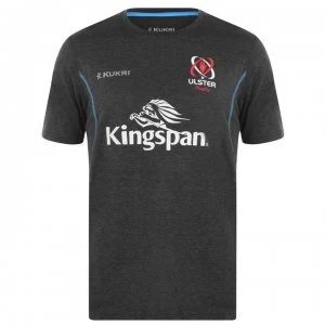 Kukri Ulster 2019 Athlete T Shirt Mens - Asphalt/Heath M