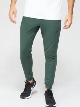 Nike Training Dry Tapered Fleece Pants - Green, Size 2XL, Men