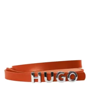 Hugo Zula Belt 1.5cm Womens - Orange