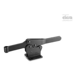 Elesa - Moa-r Horizontal Toggle Clamps with Folded Base Steel MOA-R-130-OR