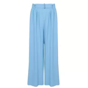 Boss Tibanisy High Waisted Pants - Blue