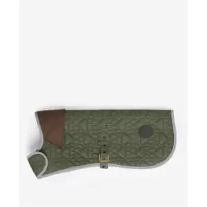 Barbour Paw-Quilted Dog Coat - Green