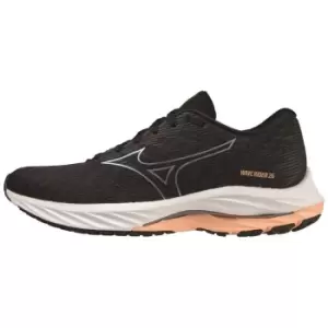 Mizuno Wave Rider 26 D Width Running Shoes Womens - Grey