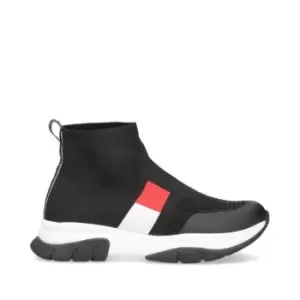 Tommy Hilfiger Flag Sock Trainers - Black