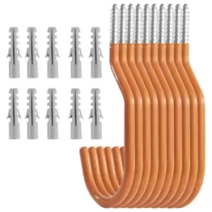 Heavy Duty Storage Hooks - Pack of 10 Pukkr