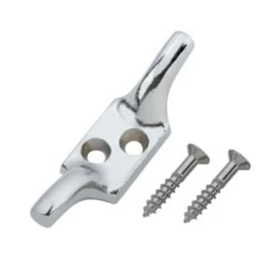 BQ Chrome Plated Zinc Cleat Hook