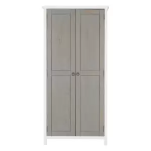 Vermount Double Wardrobe White