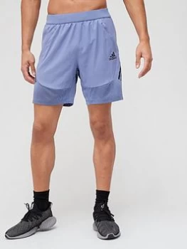adidas Aero Warrior Shorts - Violet, Violet Size M Men