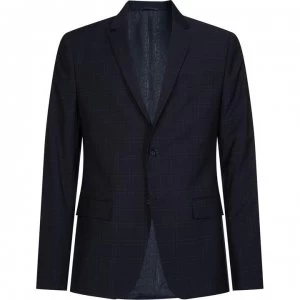 Calvin Klein Window Check Blazer - Calvin Navy