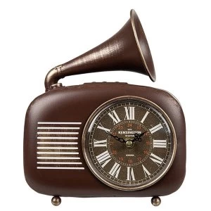 Past Times Gramophone Clock