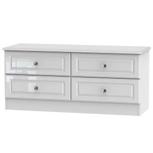 Robert Dyas Berryfield Ready Assembled 4-Drawer Midi Chest