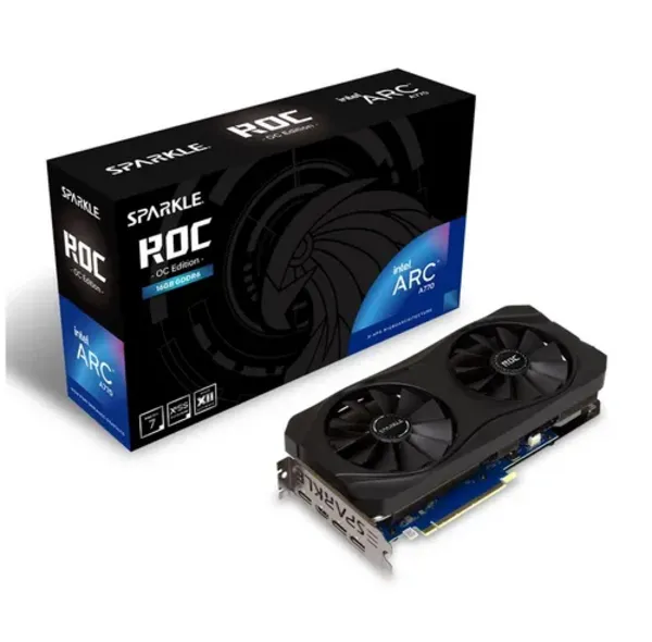 Sparkle Intel ARC A770 ROC OC Edition 16GB GDDR6 Graphics Card