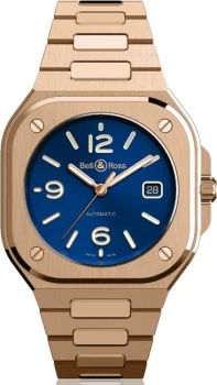 Bell & Ross Watch BR 05 Blue Gold