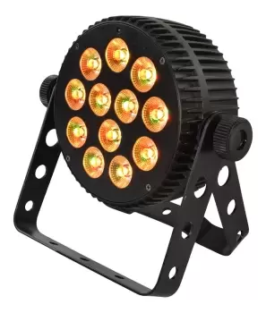 Slim Hex Par RGBAWUV 12 x 10 Watt LEDs