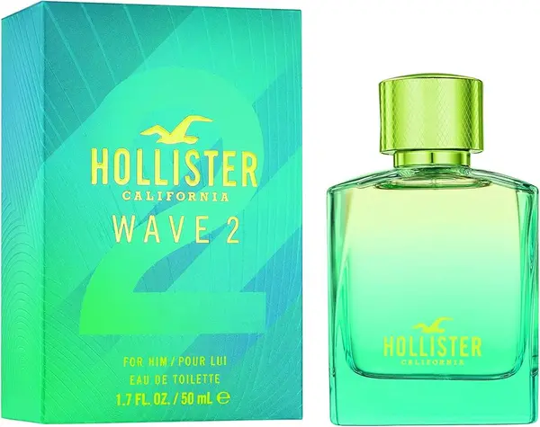 Hollister Wave 2 Eau de Toilette For Him 50ml