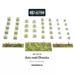 Anti-tank obstacles plastic boxed set