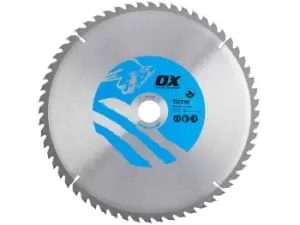 OX Tools OX-TCTW-3053060 OX Wood Cutting Circular Saw Blade 305mm x 30 x 60T ATB