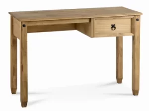 Seconique Budget Mexican 1 Drawer Pine Wooden Desk Flat Packed