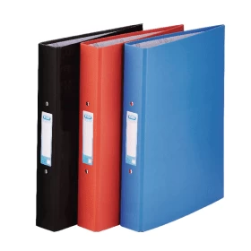 Elba A4 Ring Binder Paper On-Board 2 O-Ring 25mm Assorted Pack of 10