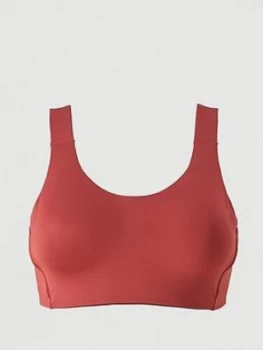 adidas Stronger For It Alpha Sports Bra - Red, Size 2Xs, Women