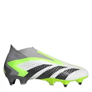 adidas Predator Accuracy + Soft Ground Football Boots Mens - White