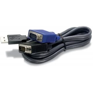 6ft USB/VGA KVM cable