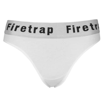 Firetrap Luxe Brief Ladies - White