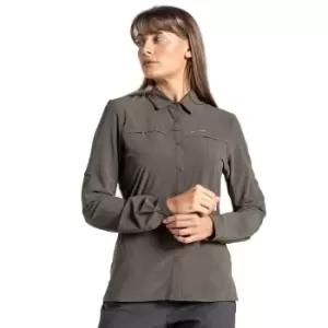 Craghoppers Womens NosiLife Pro Long Sleeve Walking Shirt 16 - Bust 40' (102cm)