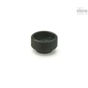 ELESA Knurled grip knob-DIN 6303-M8-A