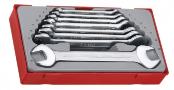 Teng Tools TT6208 8 Piece Double Open Ended Spanner Set 6 - 22mm