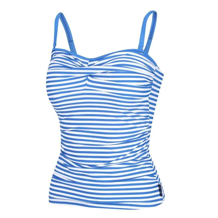 Regatta Blue 'Aceana Ll' Multiway Straps Tankini Top - 10