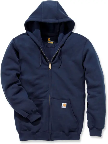 Carhartt Midweight Zip Hoodie, blue, Size S