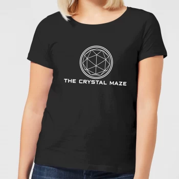 Crystal Maze Logo Womens T-Shirt - Black - XL