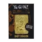 Yu-Gi-Oh! Replica Card Baby Dragon (gold plated)