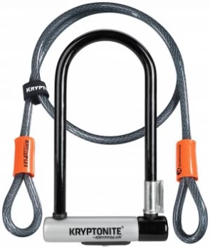 Kryptolok U Bike Lock with 4 Foot Cable