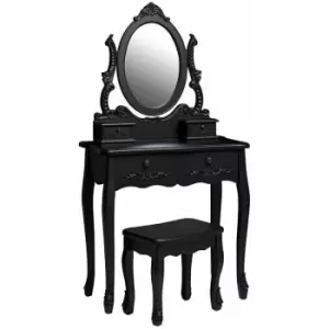 Antoinette Dressing Table Black