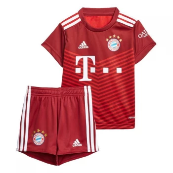 adidas FC Bayern 2 half 2 Home Baby Kit Kids - Fcb True Red