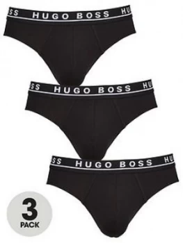 Hugo Boss 3 Pack Briefs Black Size S Men