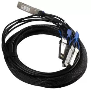 Mikrotik XQ+BC0003-XS+ InfiniBand cable 3m QSFP28 4x SFP28 Black,...