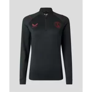 Castore Charlton Athletic Training quarter Zip Womens - Black