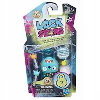 Lock Stars Series 2 - Aqua Spotted Monster Figure