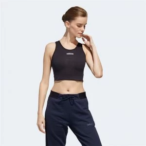 adidas Womens Believe This Sports Bra - Black/White